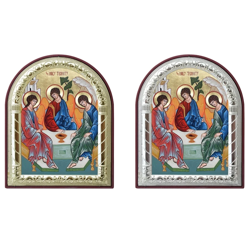 Религиозная икона Святая Мария греческие фотографии Литые алюминиевые