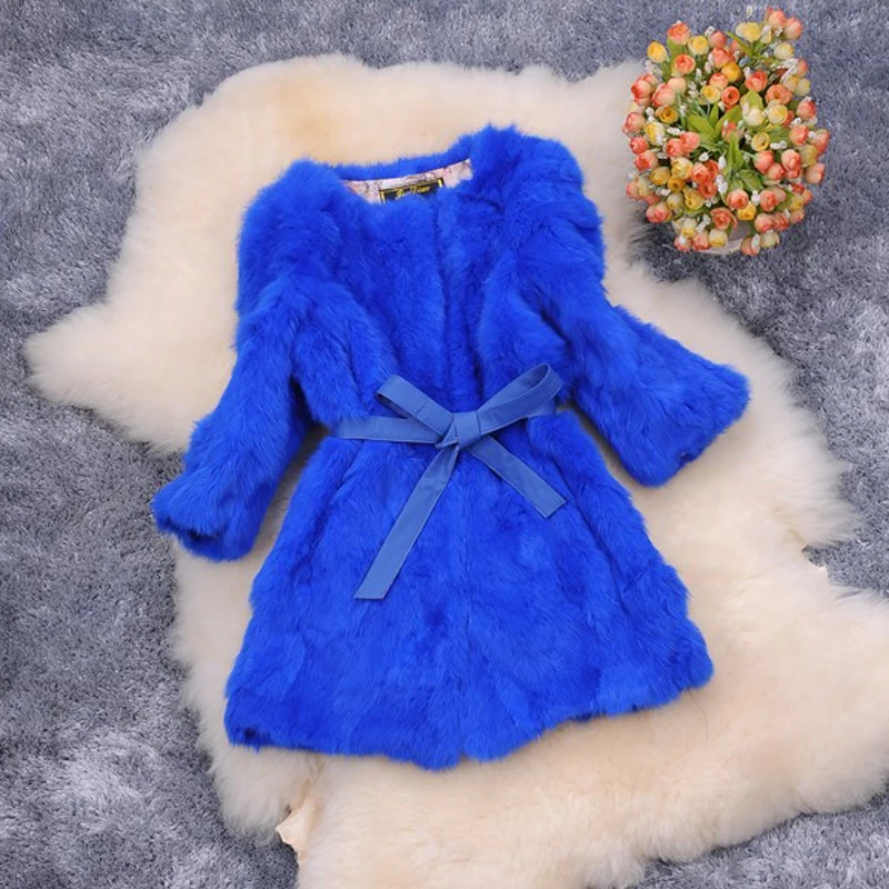 Женское облегающее длинное пальто из натурального кроличьего меха куртка с cashes