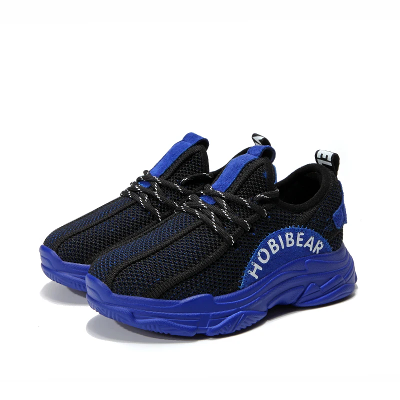 HOBIBEAR New Spring Autumn Kids Running Shoes Non-slip Soft Sport Outdoor Breathable Chilidren Sneakers Size 26-36 | Спорт и