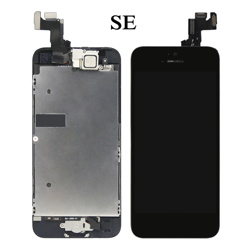 

10pcs For iPhone 5G 5S 5C SE LCD AAA Full Assembly Display Touch Screen with Front Camera and Home Button Complete LCD