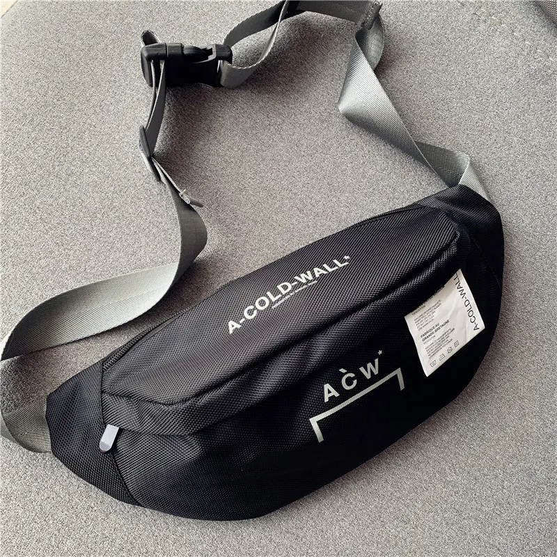 Высокое качество A-Cold-Wall ACW для женщин и мужчин унисекс Waistbag сумки хип-хоп Уличная ACW сумки рюкзак