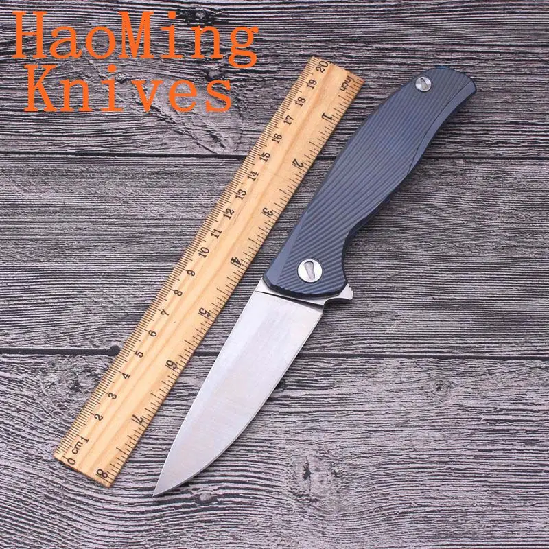 Тактический Флип складной Ножи D2 лезвие подшипника Системы для улицы охоты