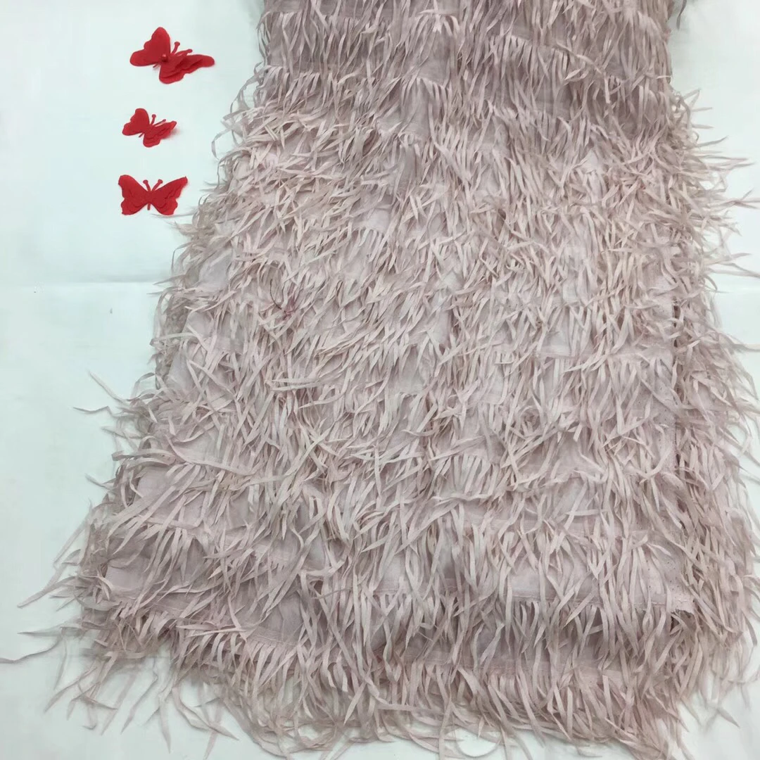 Нигерийская кружевная ткань 2019 высококачественное Сетчатое белое Африканское