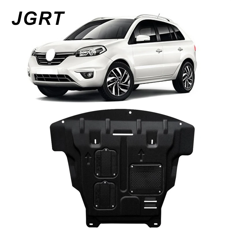 

Car styling For Renault Koleos 2017-2018 plastic steel engine guard For Koleos Engine skid plate fender 1pc