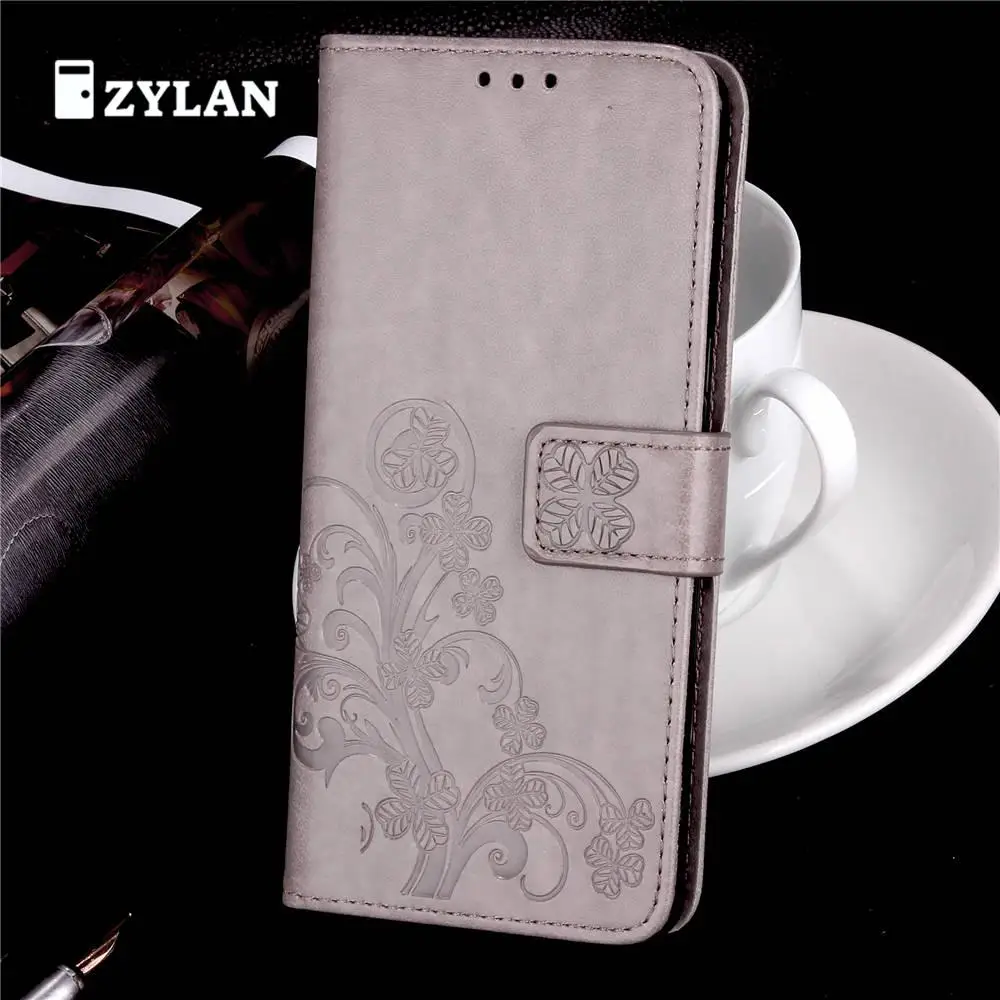 ZYLAN Flower Flip Leather Shockproof Case Cover Stand for HUAWEI Y5 2018 Nova3 Nova 3 &amp FREE GIFT | Мобильные телефоны и