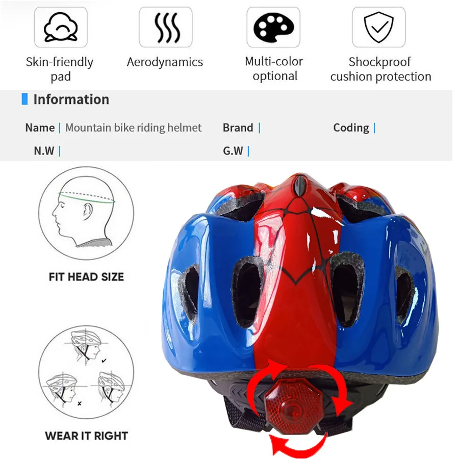 Детский велосипедный шлем BASECAMP шлемы для мальчиков и девочек Fiets Casco MTB Capacete Bicicleta