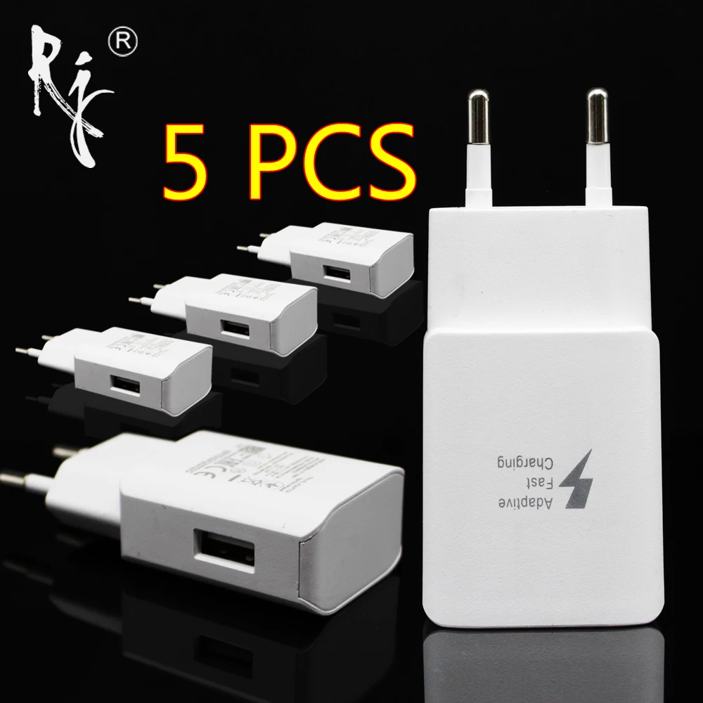 5 шт./лот USB зарядное устройство для телефона быстрая зарядка 2 0 универсальное
