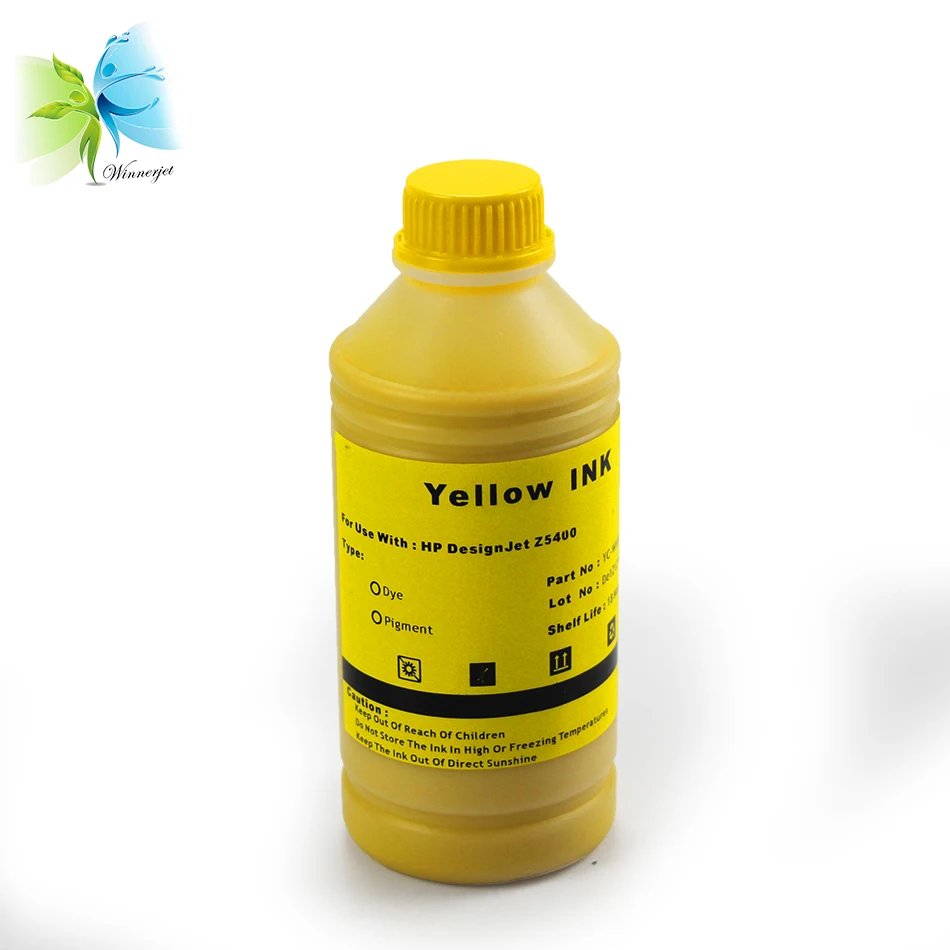 500ml 8 Colors Water Based Pigment Ink Refill For HP 772 Designjet Z5400 Printer | Компьютеры и офис