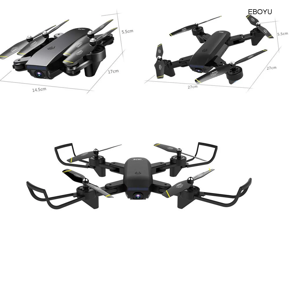EBOYU SG700D Радиоуправляемый Дрон 4 K/1080 P широкоугольный Wi-Fi FPV камера Оптическое позиционирование потока высота Удержание жестов управление Радиоуправляемый квадрокоптер
