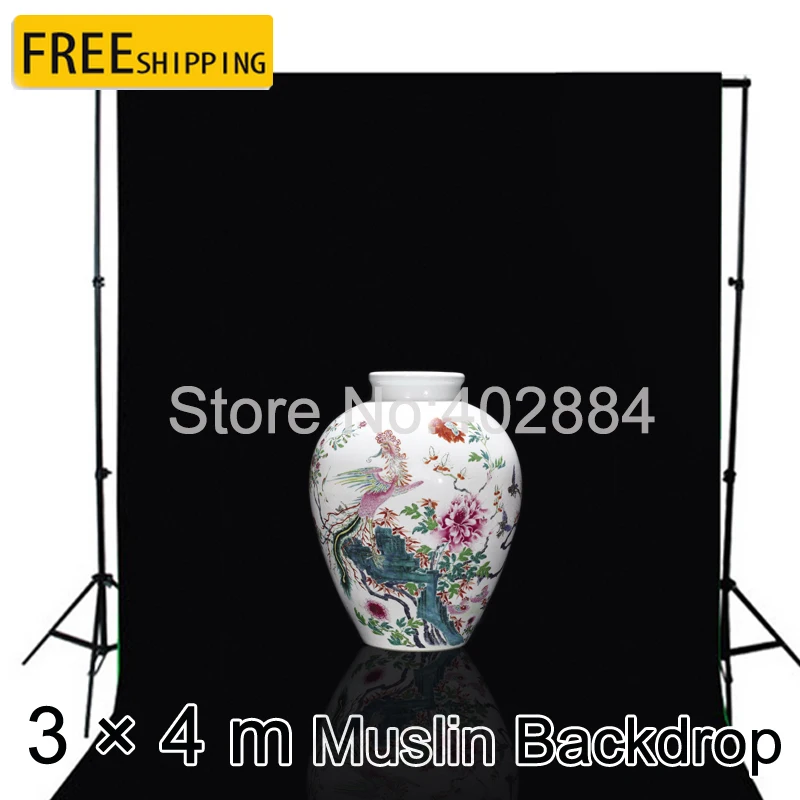 Фон для детской фотосъемки 3 м x 4 задний фон из муслина с текстильной отделкой