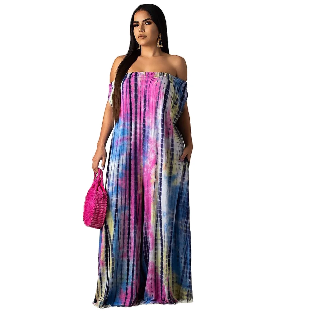 Модный женский комбинезон для офиса с принтом цельный Женская одежда оверсайз