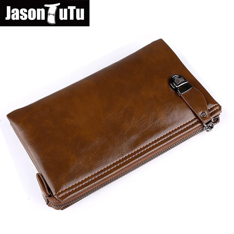 Джейсон пачка Бизнес сцепления кошелек для мужчин бумажник хорошее качество