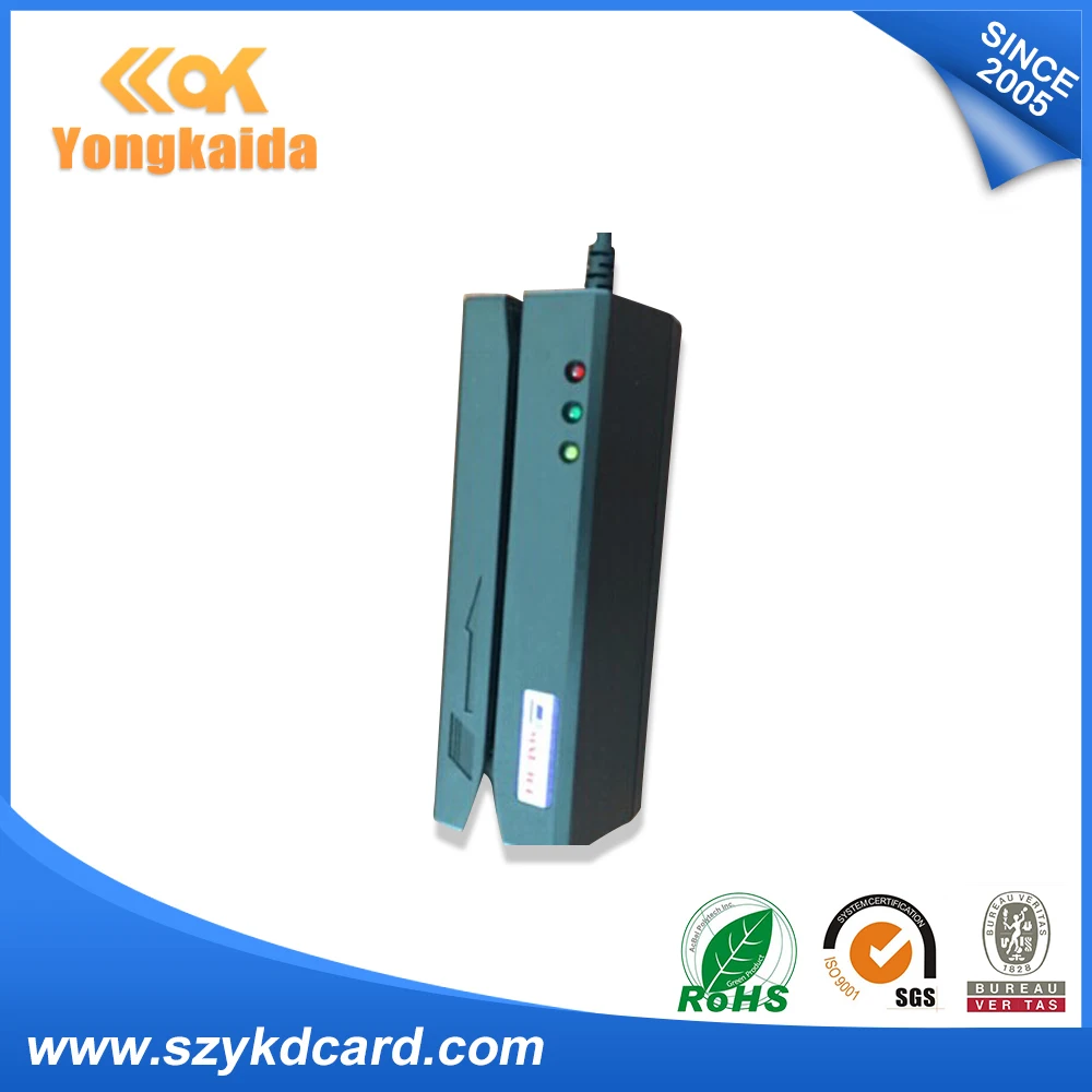 

YongKaiDa 3 шт. посылка вке USB MSR900 считыватель магнитных полос для карт с магнитной полосой