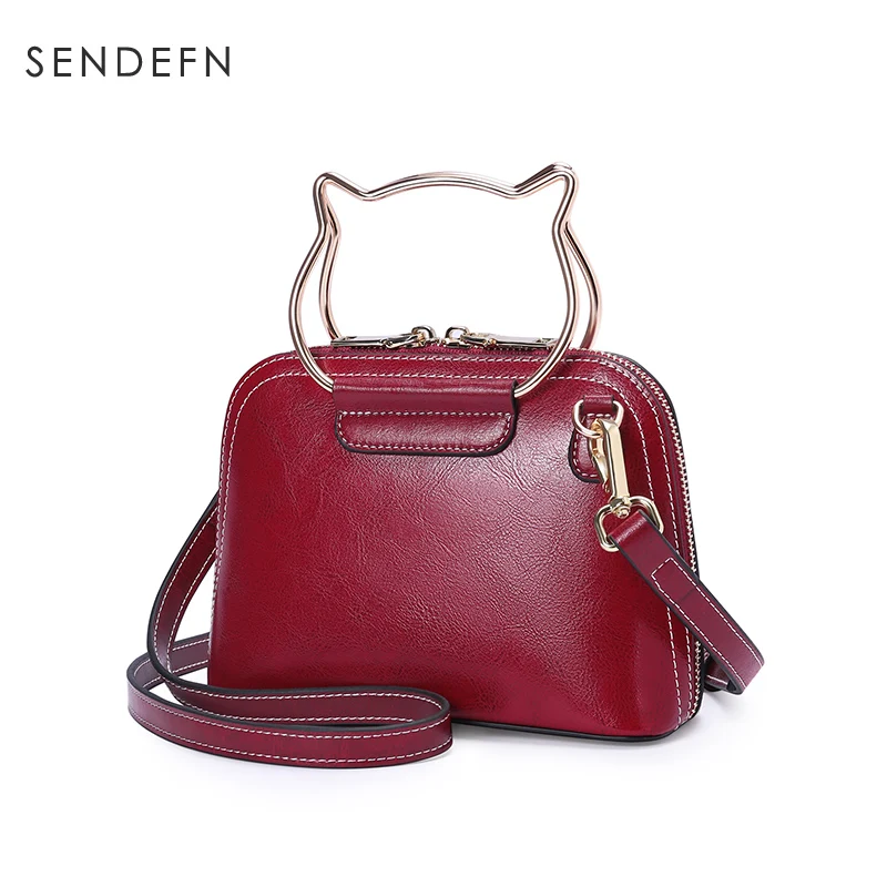 

Женская сумка, новинка 2018, модная волнистая Корейская версия сумок, кожаные сумки, натуральная сумка-мессенджер, женская маленькая сумка, су...