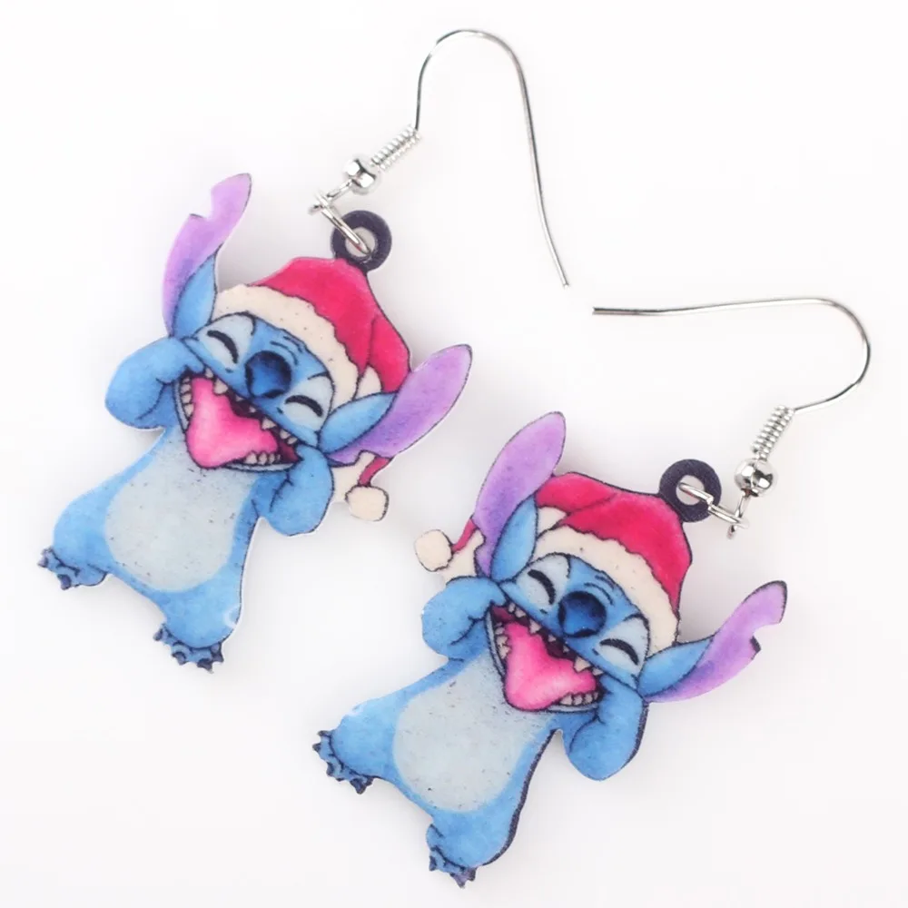 newei long drop brand lovely dumbo elephant earrings acrylic hot 2017 jewelry girls women cartoon children earrings accessories free global shipping