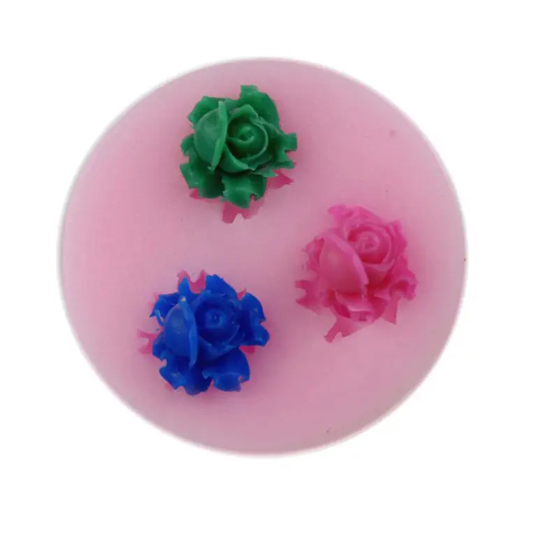 Pinkie розовый акриловый цветок смола помадка силиконовые формы для украшения