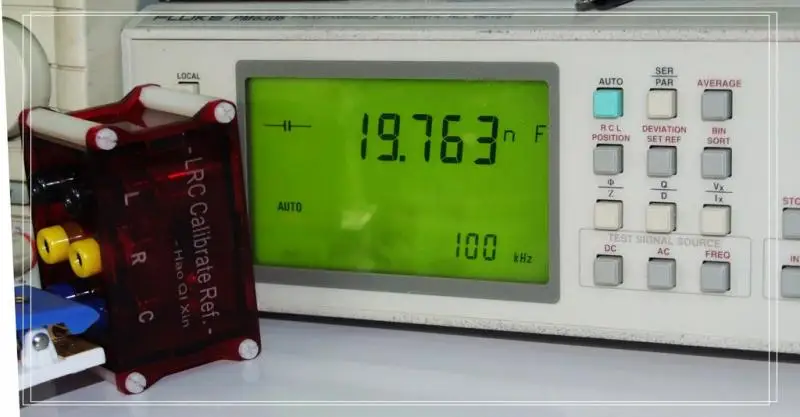 Высокоточный резистор индуктивности конденсатор LRC калибровка опорный модуль коробка