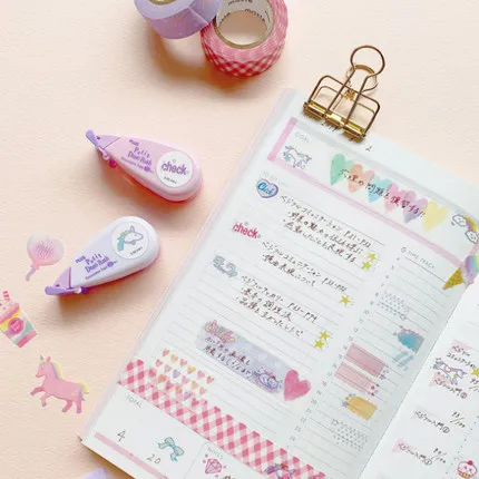 1 шт. плюс Kawaii Животные Пресс Тип декоративная коррекция лента дневник