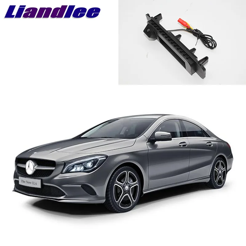 LiandLee ручка багажника автомобиля заднего вида парковочная камера для Mercedes Benz CLA