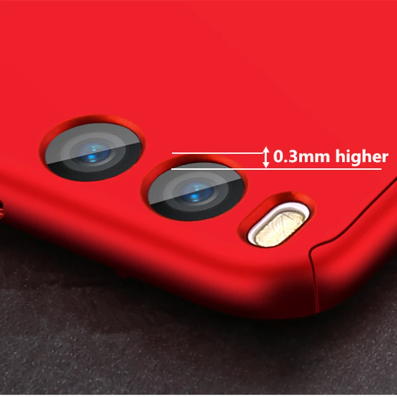 Чехол HOTR Mi 6 для Xiaomi Mi6 защитный чехол 360 полная защита Жесткий ПК + пленка экрана из