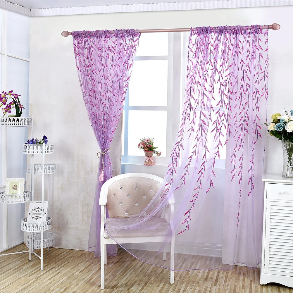 Ива оконные обработки дизайн занавес пряжа балкон готовая продукция Сельский s