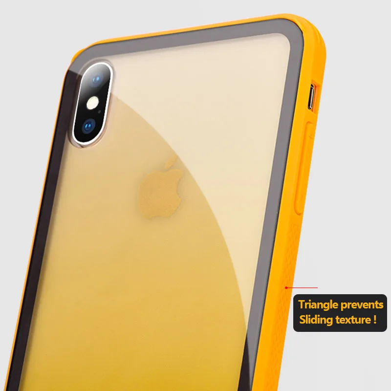 Градиентный чехол из закаленного стекла для iPhone 7 8 6 6S Plus XS XR X чехлы с рисунком Max