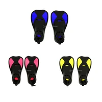 tpr flippers swimming fins anti slip shoes snorkel scuba swimming diving beginners training aids for adult xxsxssmlxl