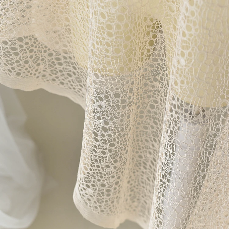 Ажурная кружевная ткань для автомобиля свадебного платья материал ручной работы