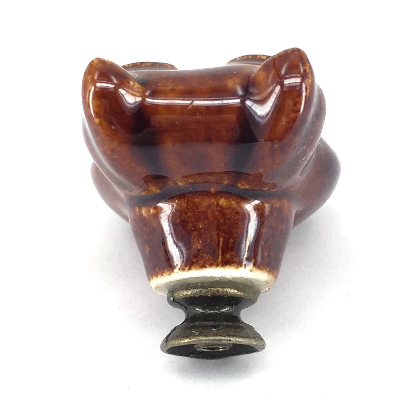 Ручка дверная керамическая в форме совы для детской комнаты|ceramic door handles knobs|door handle