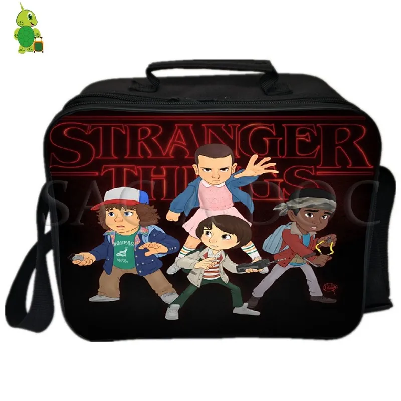 Сумка-холодильник для обеда «Stranger Things Eleven», сохраняющая свежесть льда, теплоизоляционная сумка для женщин и мужчин, сумка на плечо для пикника и кемпинга
