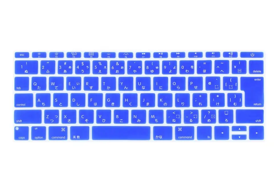 Японский силиконовый чехол для клавиатуры MacBook New Pro 13 &quotA1708 (2016 версия без