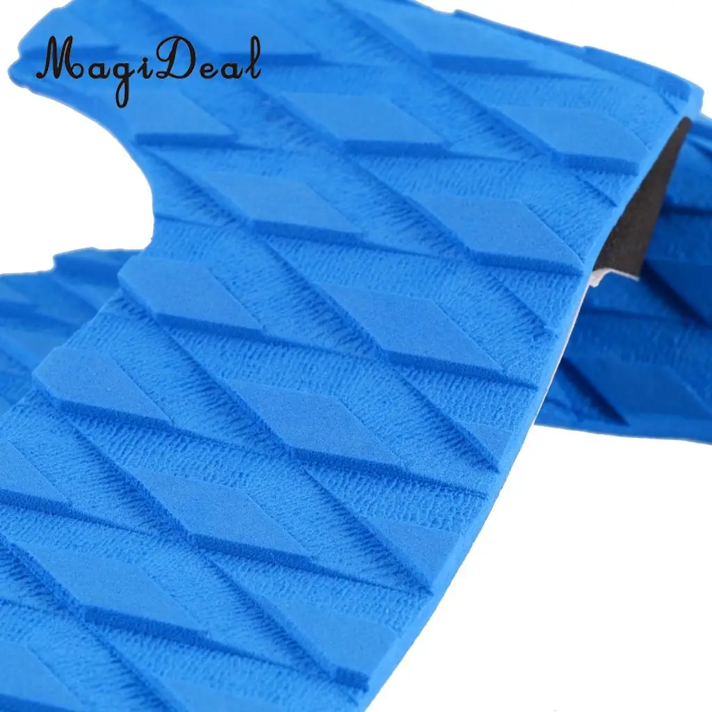 MagiDeal Professional 1 Set of 3Pcs Anti-Slip EVA Foam Surfboard Traction Tail Pads Surfing Surf Deck Grips Shortboard Accessory | Спорт и