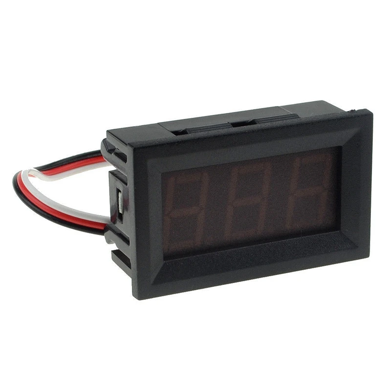 0 56 дюймовый мини Dc 0V-30V Вольтметр светодиодный дисплей цифровой панельный метр