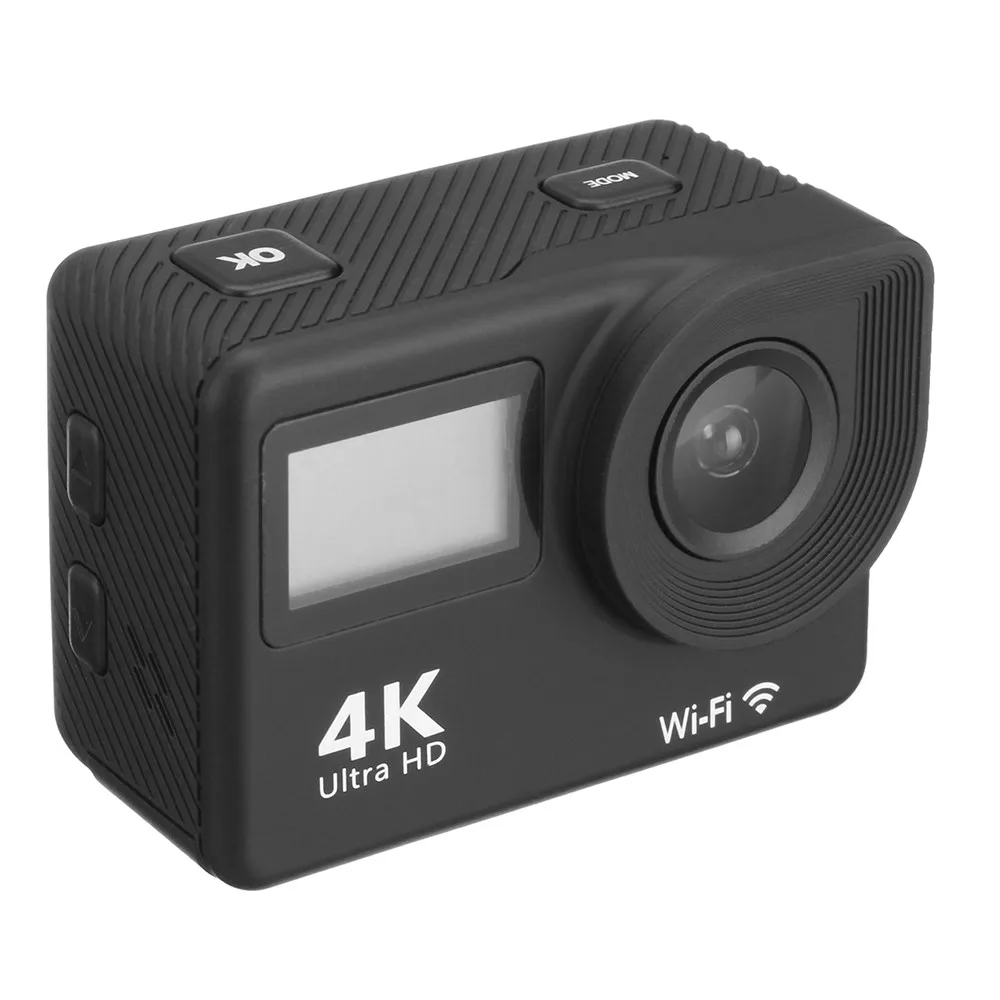Newводонепроницаемый 4K двойной экран Wifi HD 1080P камера DVR камера видеокамера 16MP фотографии анти-встряхивание Веб камера мини камера