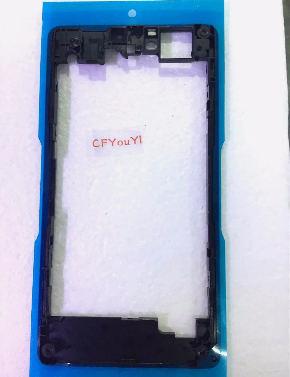 CFYOUYI Z1 mini задний корпус средняя пластина рамка запасная часть с клейкой для Sony Xperia