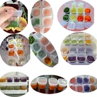 JX-LCLYL 8 шт. детский контейнер для отлучения еды кубики для заморозки мини-контейнеры для хранения