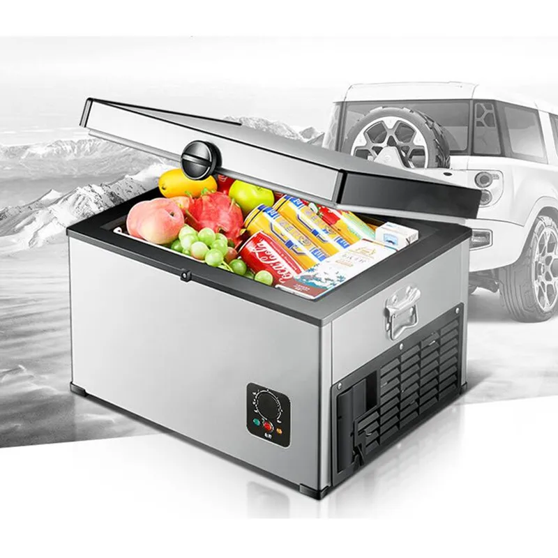 

18L Refrigerator Car Refrigerator 12V/24V Mini Fridge Car Cooler Mini Refrigerator Compressor Car Fridge Nevera Portatil