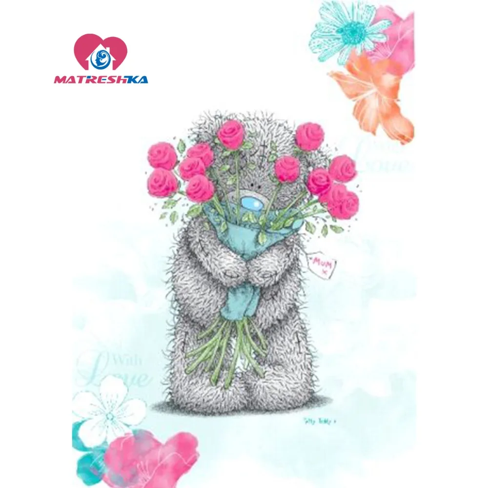 Алмазная вышивка мультфильм для детей 5d алмазная живопись своими руками