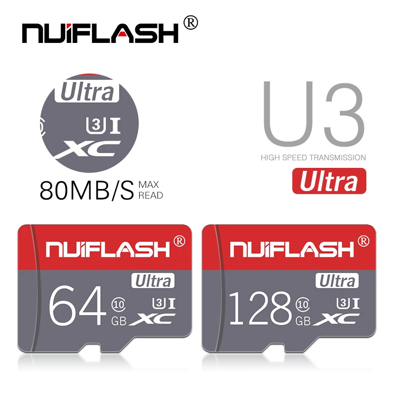 Оригинальная карта памяти 128 ГБ Флешка 64 Гб U3 32 ГБ Micro sd карта класс 10 UHS-1 флэш-карта памяти Microsd TF/sd карта s для планшета