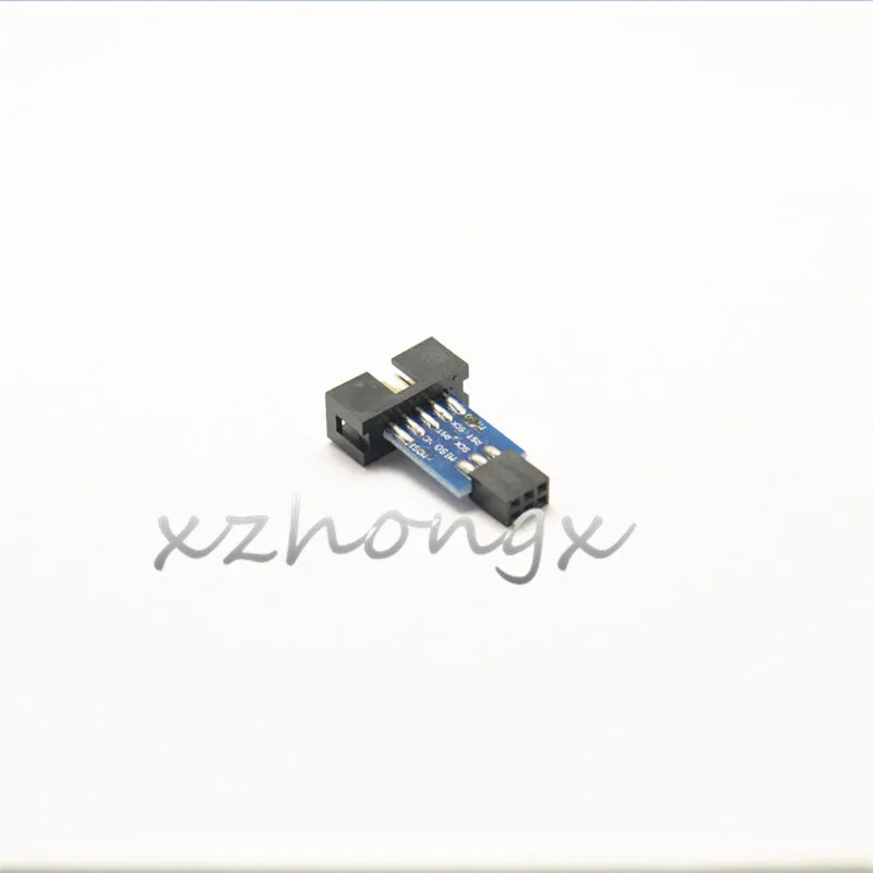

USBASP ISP STK500 10PIN 6PIN 10P AVRISP turn 6 bit adapter board