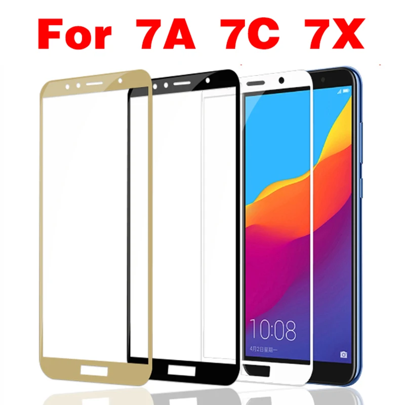 Защитное стекло на Honor 7A закаленное Стекло для huawei Honor 7A Pro 7C 7X Honer A7 Honor7a Dua-L22 Плёнки безопасная защита экрана