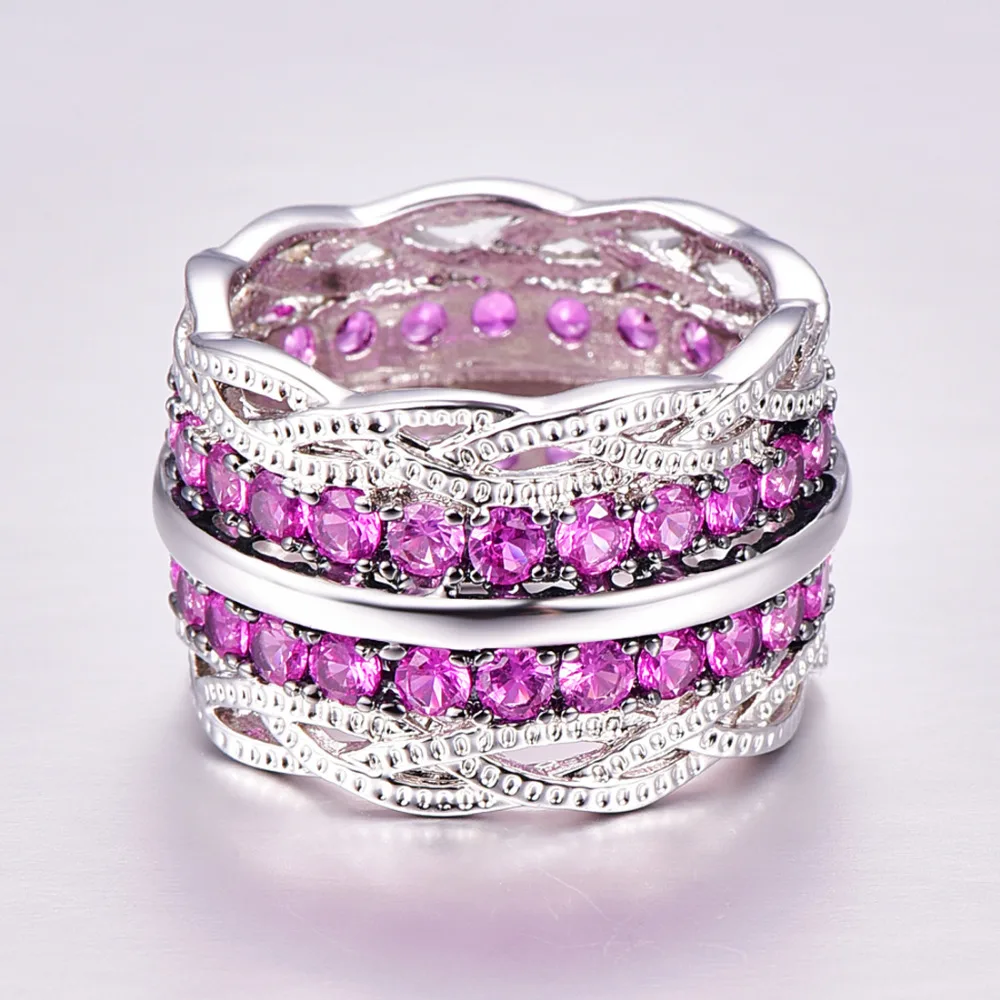 Jrose 6.5ct лабораторное красное циркониевое Настоящее чистое твердое 100%