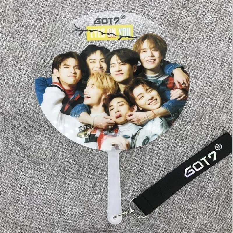 Kpop GOT7 официальный корейской звезды глаза на вас вентилятор куклы девочка мальчик