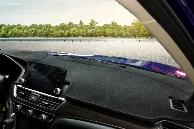 TAIJS приборной панели автомобиля Мат pad для Honda 10th Accord 2018 левым Санз к коврик