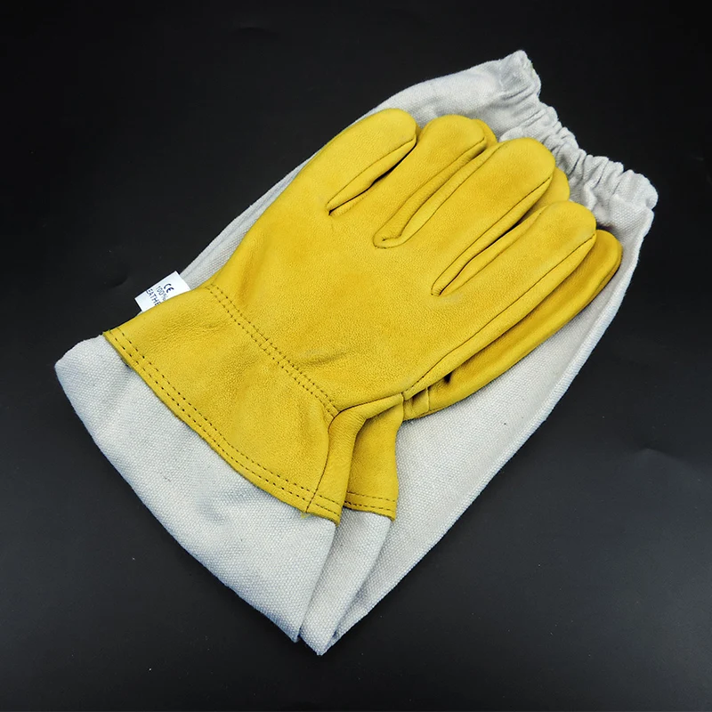 

Beehive Gloves Protective Sleeves ventilated Professional Anti Bee for Apiculture Beekeeper Beekeeping Tools Beekeeper Prevent