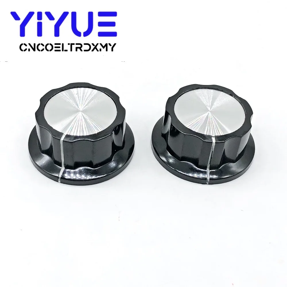 2 шт. колпачок потенциометра 6 мм диаметр отверстия вала поворотный переключатель