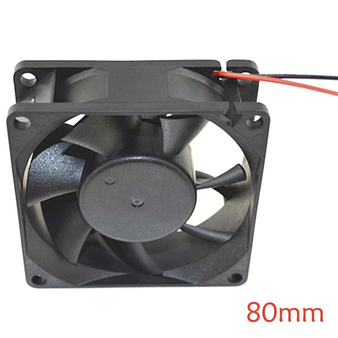 80mm 12V охлаждающий вентилятор для ПК 2-контактный 50 мм 80 мм 120 мм компьютер Процессор Системы радиатора Бесщеточный вентилятор охлаждения - Цвет лезвия: 80mm