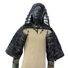 Камуфляжный костюм для охоты, тактический спортивный снайперский скрытый плащ, одежда для охоты, уличная армейская тренировка CS, военное оборудование