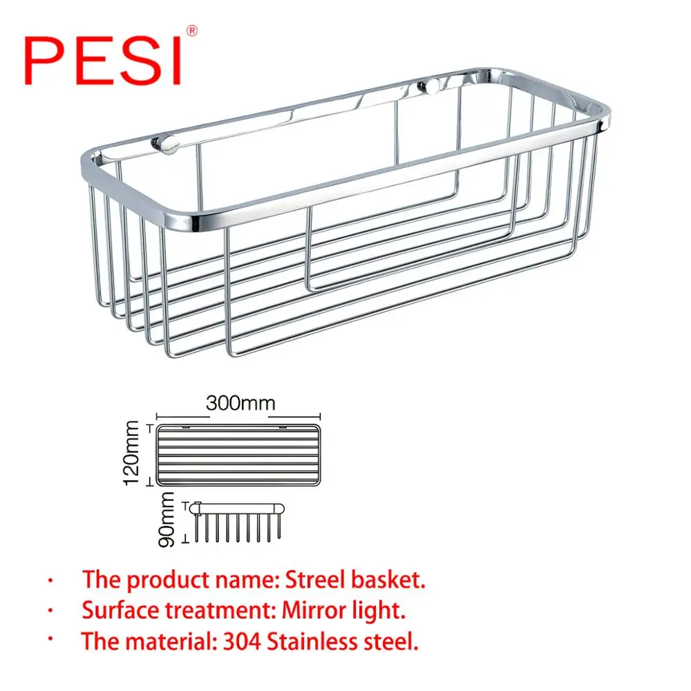 shower caddy corner shower basket stainless steel bathroom shelves shower organizer rustproofwall mountpolished or mirror free global shipping