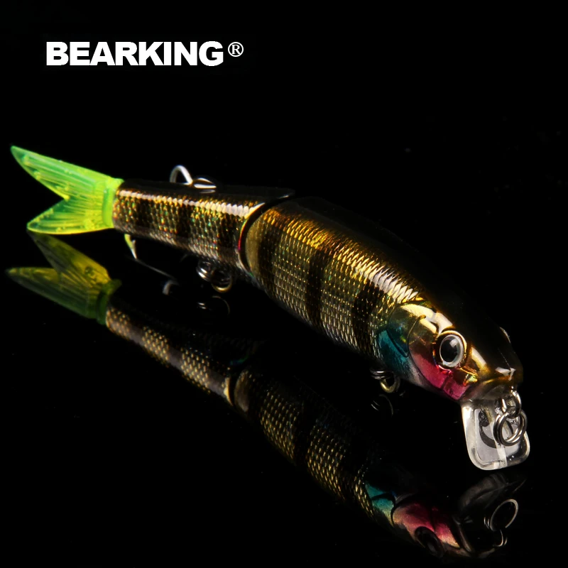 БРЭНД Bearking 5 шт. приманка в виде гольяна лазерная лампа 3D глаза 8 см 7 2 г воблеры для